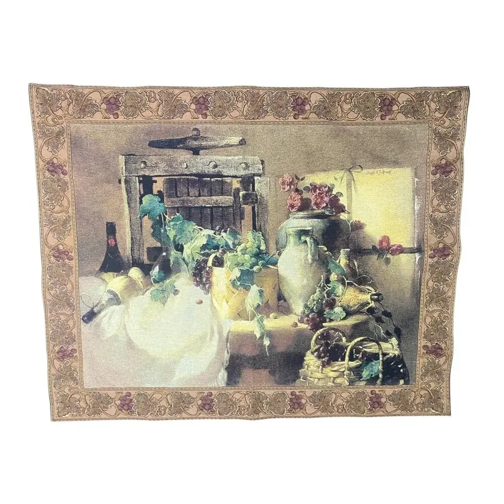 Riddle Home & Gift Days of Wine & Roses Tapestry Wall Art 40.5